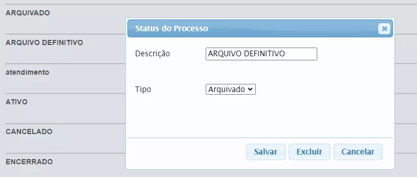 , Novidade no Software Jurídico GOJUR &#8211; Filtro de processos ativos e arquivados